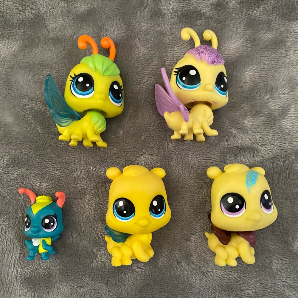 LPS Butterfly & Bee Lot (5)